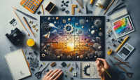 Microsoft-Designer - Alles im Quadrat