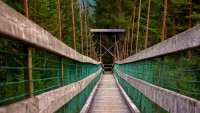 .... &uuml;ber die h&ouml;lzerne Br&uuml;cke