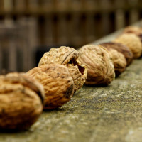 Eine ist angeknabbert