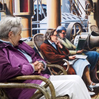 in einer Reihe und doch aus der Reihe. siehe Beschreibung