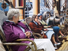 in einer Reihe und doch aus der Reihe. siehe Beschreibung