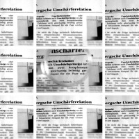 Sch&auml;rfe - Unsch&auml;rfe