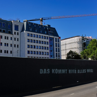 Baustelle Laurenz Carr&eacute; S&uuml;d West