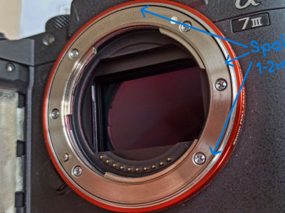 Kamerareparatur Sony ILCE-7M3