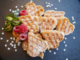 Maikes Waffeln mit Fr&uuml;chten