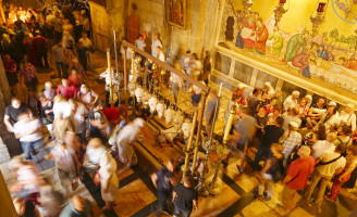 Grabeskirche in Jerusalem                    