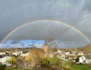 Regenbogen &uuml;ber Much